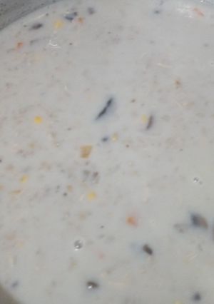 عکسی از دستور سوپ شیر