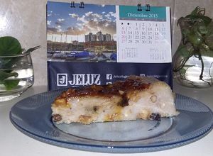 Una foto de BUDIN DE PAN EN MICROONDAS