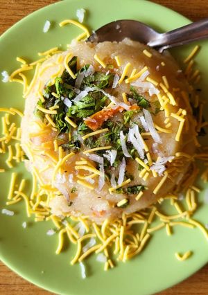 A picture of Vegetable upma.