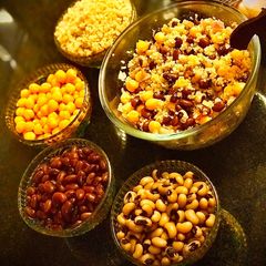 A picture of Quinoa beans salad.