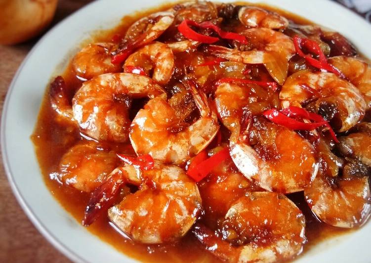 Cara Gampang Membuat Udang Saus Mentega, Sempurna