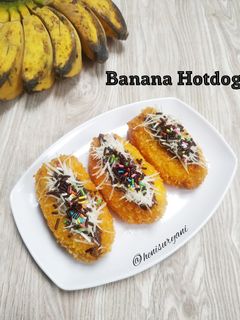 Foto resep 396. Banana Hotdog
