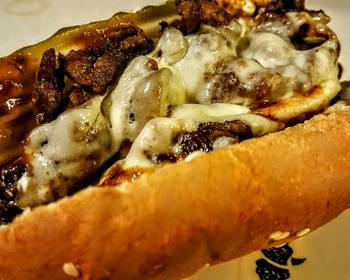 How To Make Recipe Steak  Cheese Hoagie Delicious