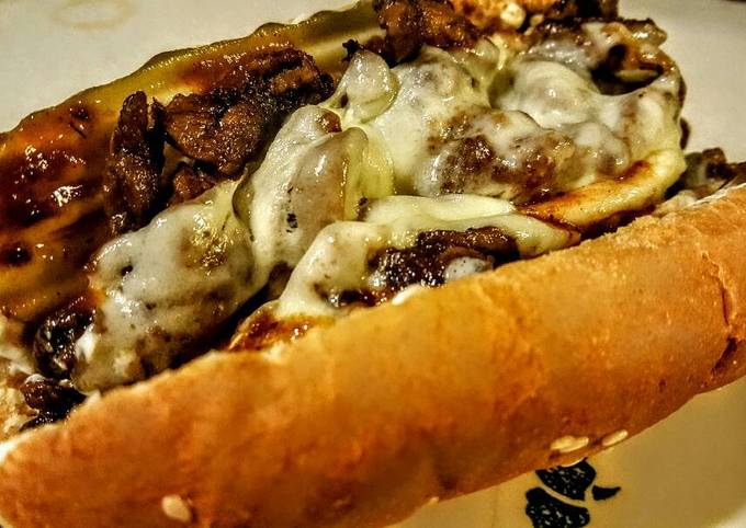 Steak & Cheese Hoagie Recipe by Julie T. - Cookpad