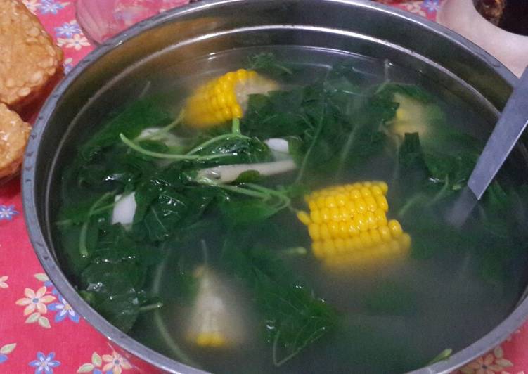 Resep Sayur bayam temu kunci, Enak Banget