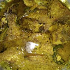 A picture of Fish curry.