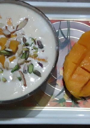 A picture of Mango rabri.