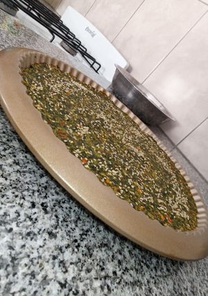 Una foto de Omelette de acelga