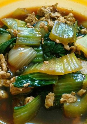 Foto resep Pokcoy tumis telur(u balita)