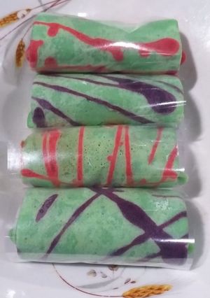 Foto resep 105. Dadar Gulung Vla Coklat