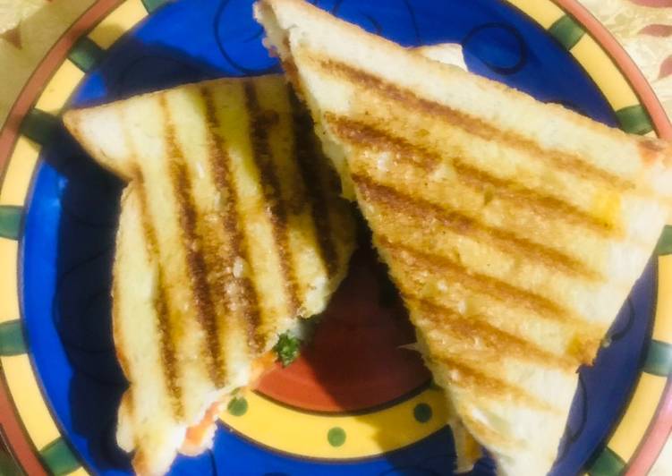 Recipe of Super Quick Homemade Bombay style egg 🥚 sandwich