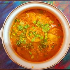 A picture of Mini besan cheela ki sabji.