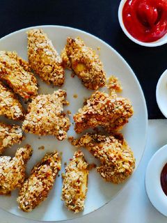 Una foto de Alitas de pollo al horno