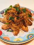 ปีกไก่ทอดตะไคร้