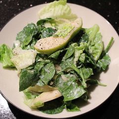 A picture of Pear and Blue Cheese Salad.