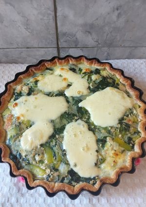 Una foto de Tarta de verduras