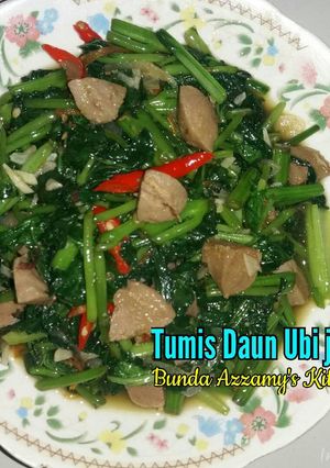Foto resep Tumis Daun Ubi Jalar