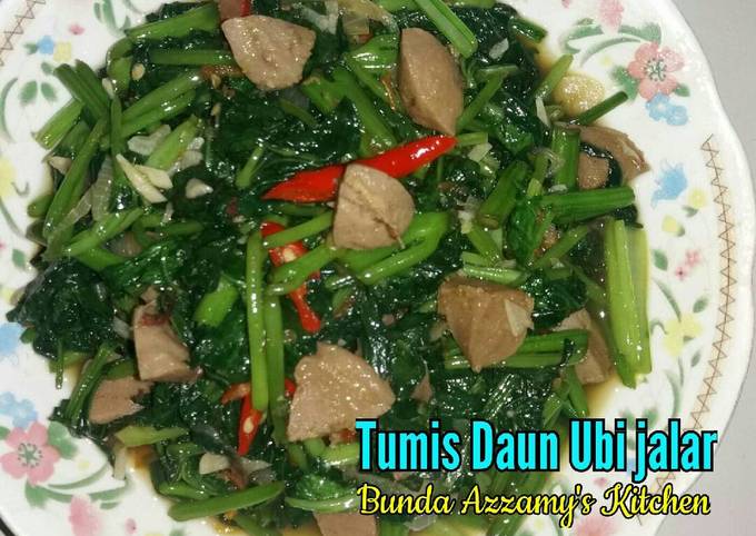 Resep Tumis Daun Ubi Jalar yang Bikin Ngiler