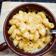 A picture of Pink Sauce Mug Pasta.