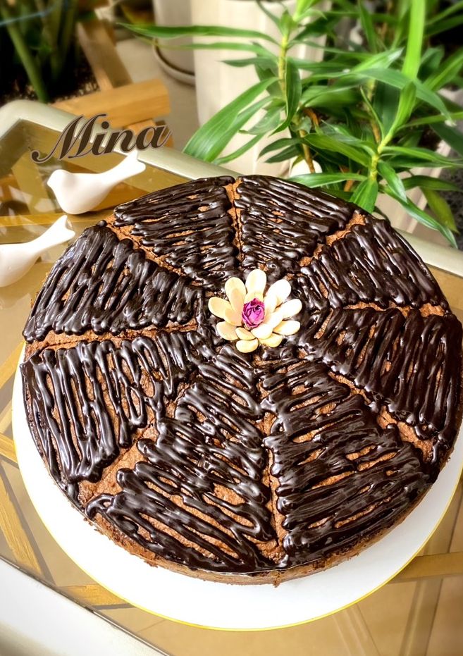 عکسی از دستور کیک شکلاتی عالی