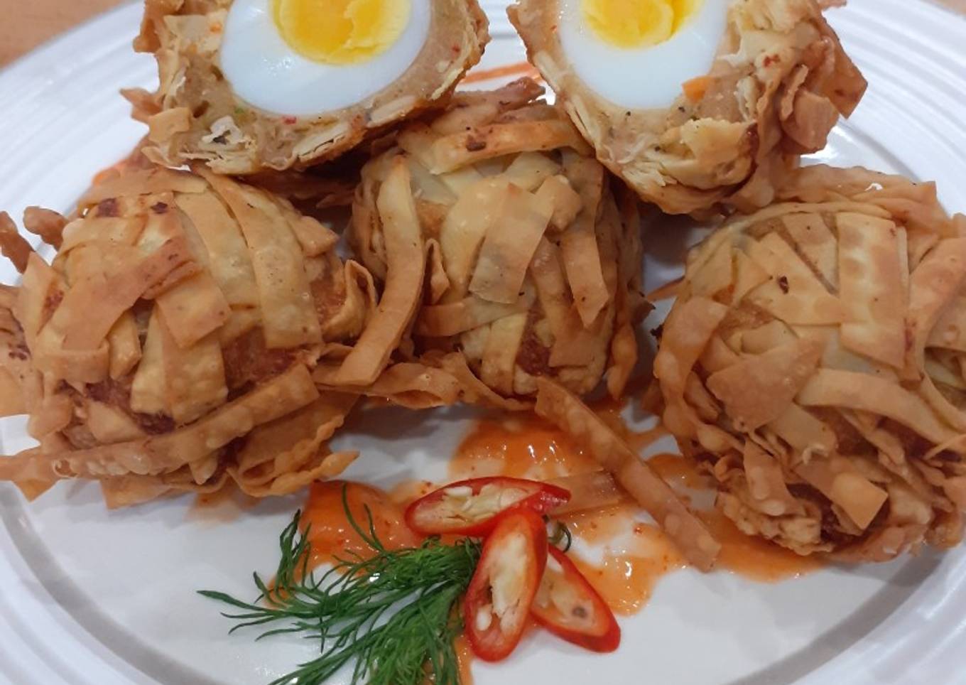 Udang rambutan ala mie gacoan