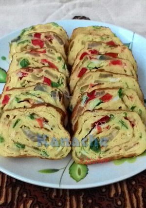 Foto resep Gyeran Mari (Korean Egg Roll / Korean Rolled Omelette)