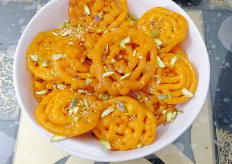 Instant Jalebis With Yeast