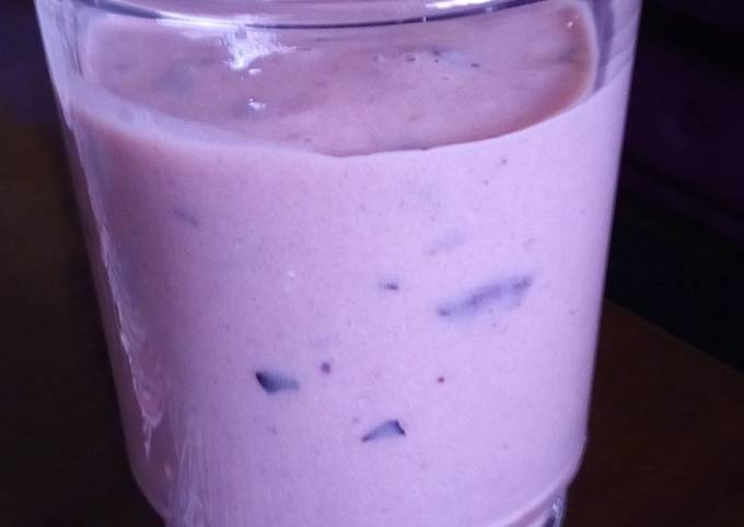 Blue berry watermelon smoothie