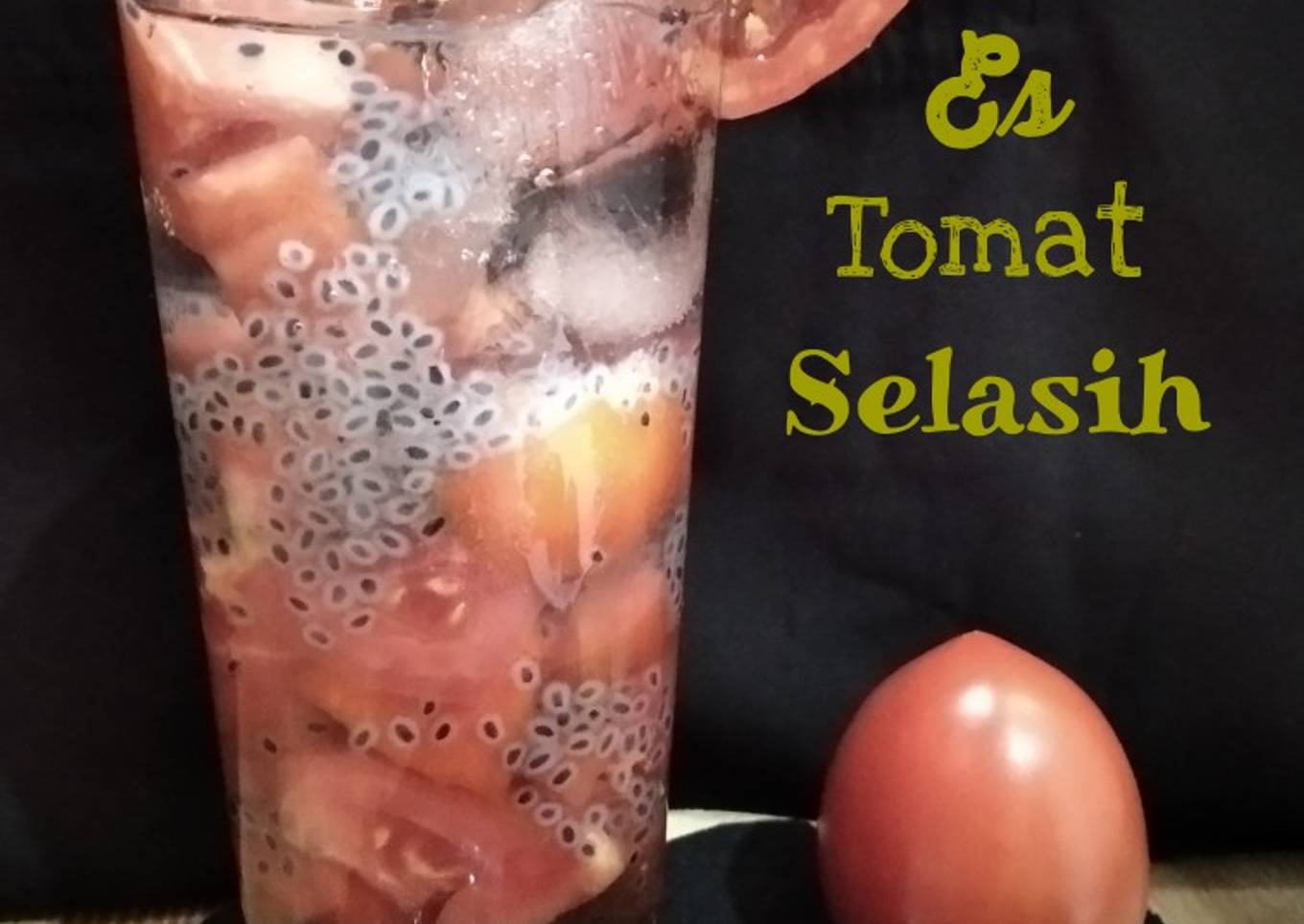 *Es Tomat Selasih*