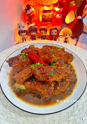 蔥燒肋排 的食譜成品照片