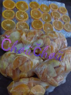 صورة لوصفة تجميد (تفريز) البرتقال 🍊