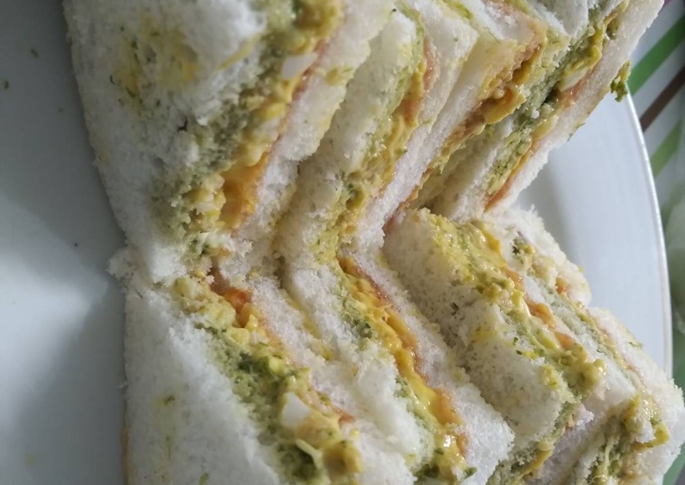 🌈 Rainbow sandwiches