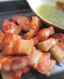 Fried Pork Belly with Salt