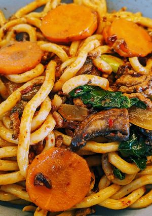 A picture of Fiery Chilli Noodle.