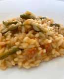 Risotto con Salsiccia e Asparagi