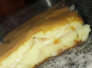 Una foto de Torta de fiambre licuada