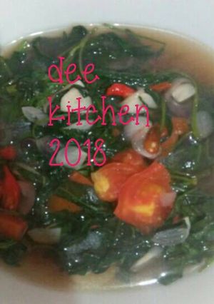 Foto resep Tumis kangkung terasi saos tiram