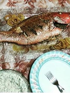 صورة لوصفة سمك محشي