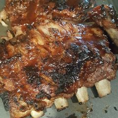 A picture of Instant pot pork ribs.