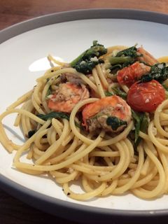Foto resep Spaghetti Udang dengan Balsamic Vinegar