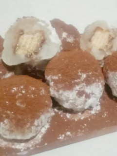 Foto resep Mochi Wafer Caramel (tanpa tp.ketan)