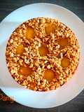 Upside-Down Peach and Amaretti Cake