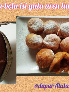 Foto resep Bola-bola ubi isi gula aren lumer