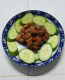 Thịt ba chỉ kho tiêu