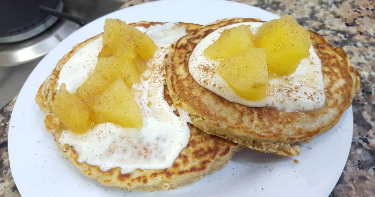 Pancakes De Avena Y Manzana 45 Recetas Caseras Cookpad 1749