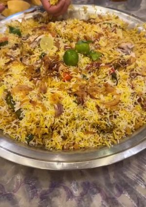 صورة لوصفة طريقة عمل برياني دجاج