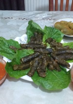 صورة لوصفة كوسا وورق عنب
