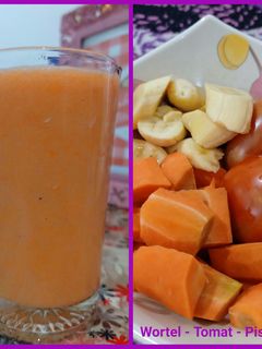 Foto resep Smoothies Wortel Tomat Pisang