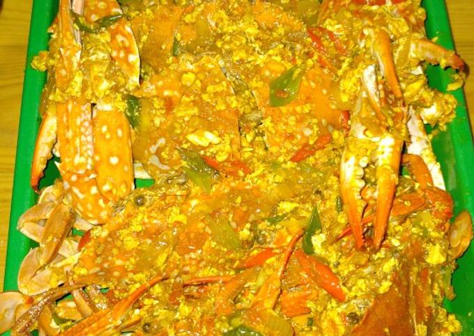 Kepiting saus padang