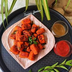 A picture of Paneer 65.